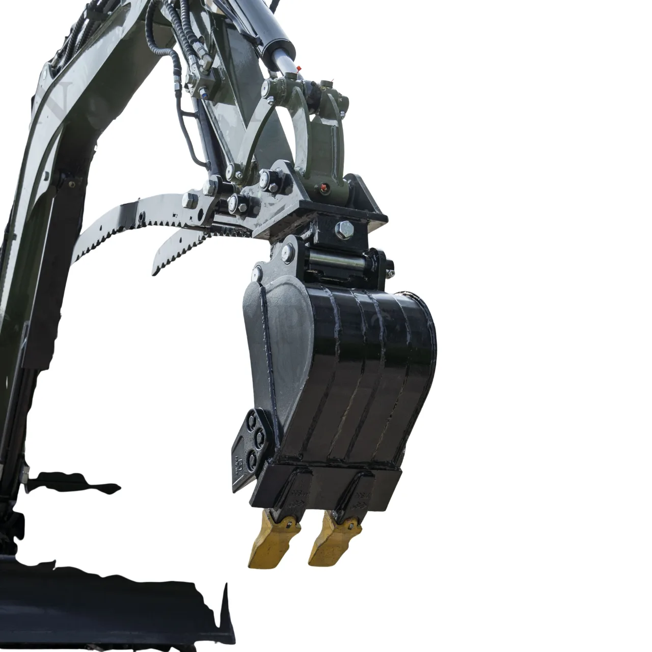 Narrow Bucket Attachment Trenching Bucket 300mm USA for TERROR XXV and other 2.1-3 Ton Mini Excavators