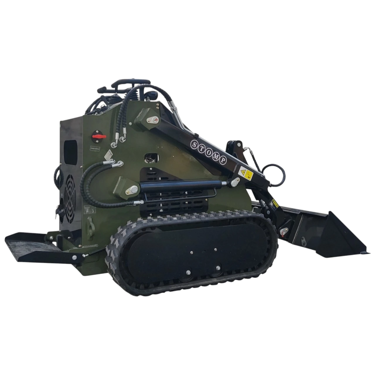 Skid-Steer Loader Tracked 22.1 HP Honda EPA Gasoline Engine for Gardens, Farming