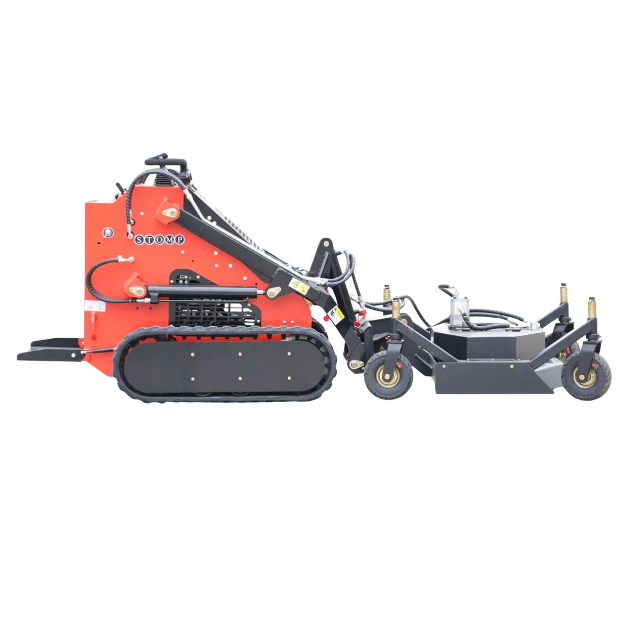Skid Steer Loader Lawn Mower Attachment USA