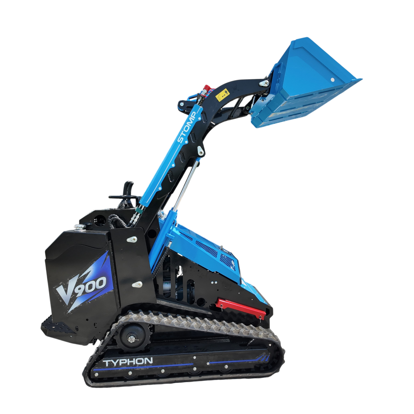 Brand New TYPHON STOMP V900 Mini Track Loader Kubota D1105 25HP Diesel Stand-On Skid Steer EPA / EU Stage V
