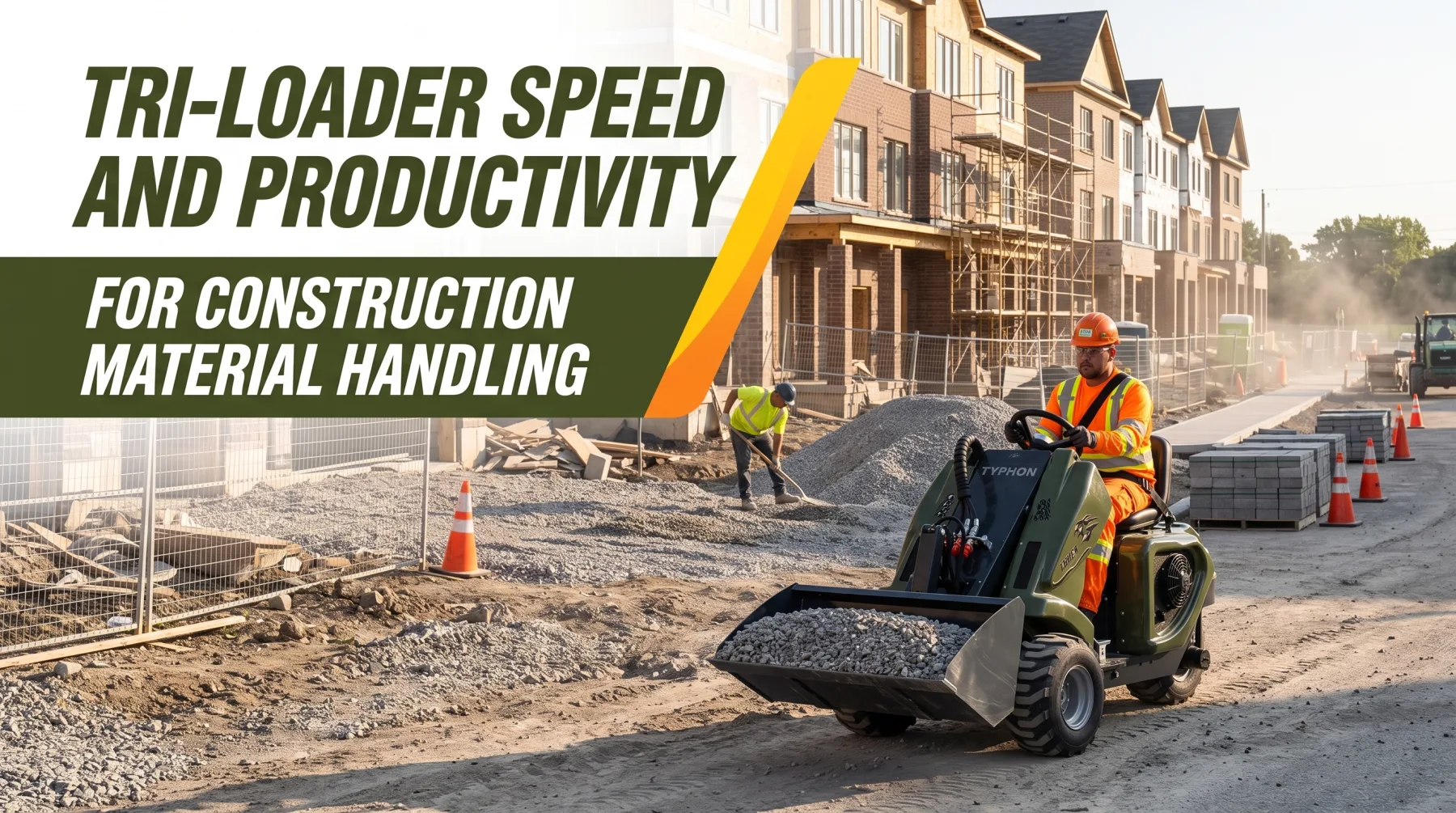 Operating Performance and Productivity for Tri-Loader Material Handling